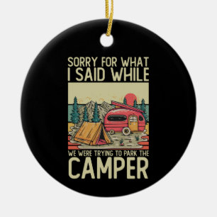 Sorry For What I Said While We Were Trying To Park Ceramic Tree Decoration