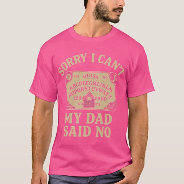 Sorry I Cant1 retro T-Shirt (Front)