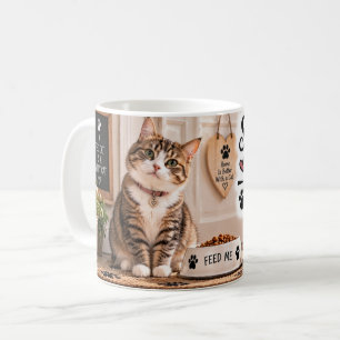 Sorry I Can't, My Cat Needs Me Mug