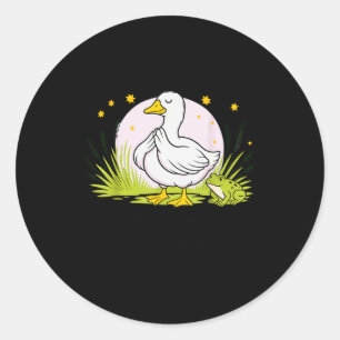 Sorry I’m Late His Timing Not Mine Ecclesiastes 3_ Classic Round Sticker