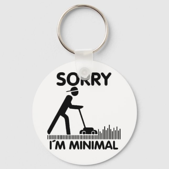 Sorry  i´m minimal key ring (Front)