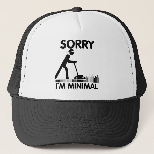 Sorry i´m minimal trucker hat (Front)