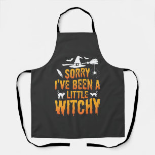 Sorry I’ve Been A Little Witchy Halloween Apron