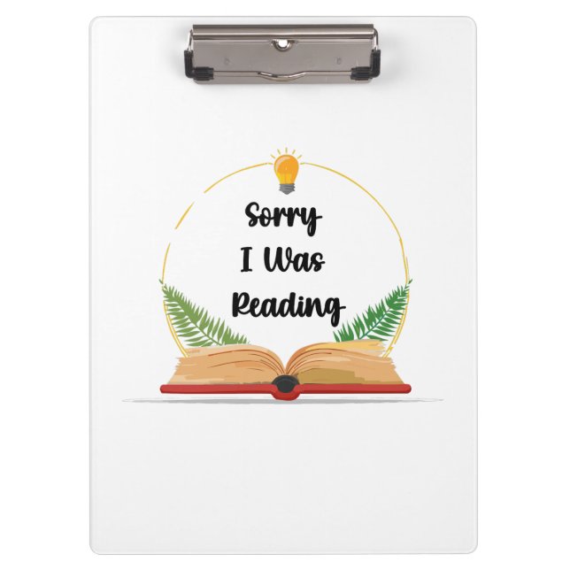 Sorry I Was Reading Clipboard (Front)
