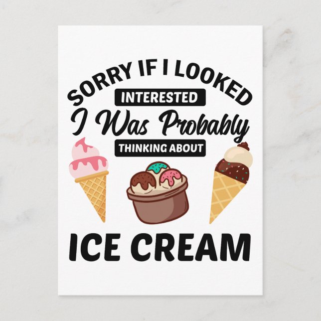 sorry if i looked interested i was probably postcard (Front)