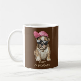 SORRY I'M INDOGNITO (English Bulldog) cute dog pup Coffee Mug