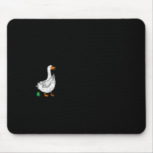 Sorry I'm Late Funny Goose Christian Bible Verse F Mouse Mat