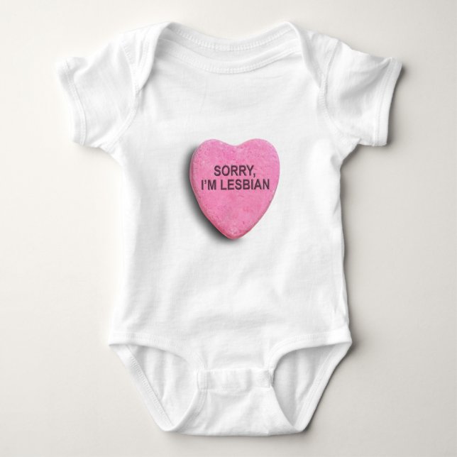 Sorry, I'm Lesbian T-Shirt (Front)