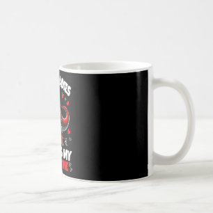 Sorry Ladies Mum Is My Valentine Dinosaur Holding  Coffee Mug