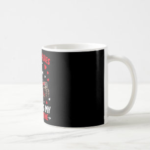 Sorry Ladies Mum Is My Valentine Dinosaur Monster Coffee Mug