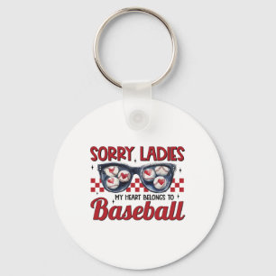 Sorry Ladies My Heart Belongs To Bysebyll Boy Vale Key Ring