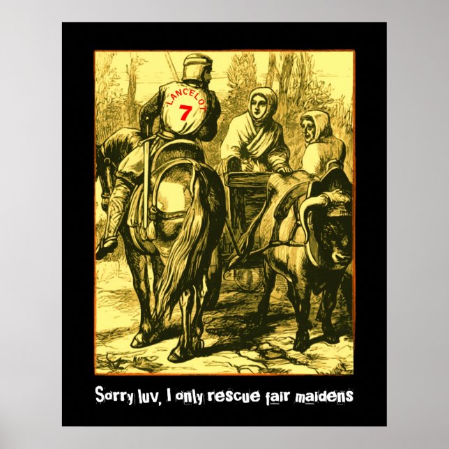 Sorry luv, I only rescue fair maidens Poster (Front)