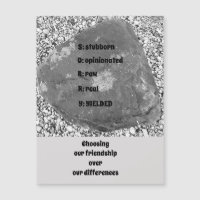 Sorry Magnetic Greeting Card