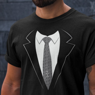 Sorry, My Good Suit Is At The Cleaner Fake T-shirt