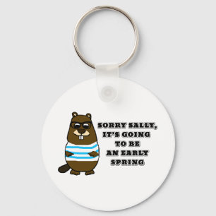 Sorry Sally, early Spring Key Ring