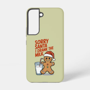 Sorry Santa I Drank The Milk Baby Christmas Outfit Samsung Galaxy Case