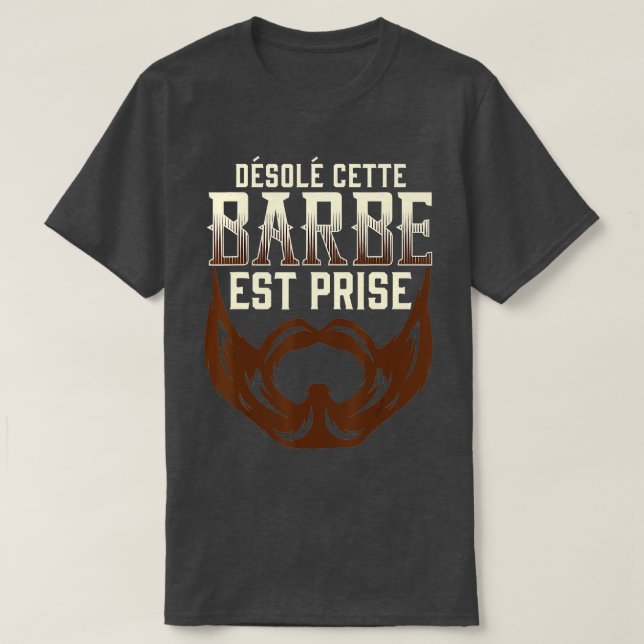sorry this beard is caught  T-Shirt (Design Front)