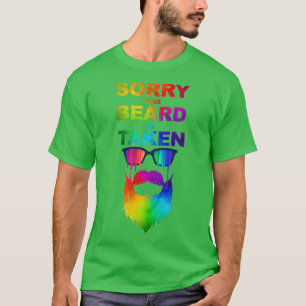 Sorry This Beard Is Taken 123 T-Shirt