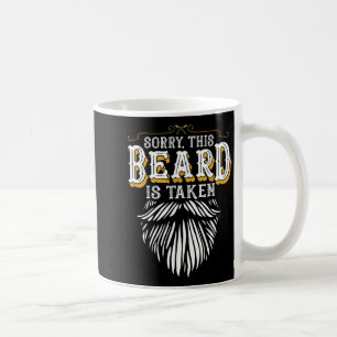 Sorry This Beard Is Taken Country Retro Valentines Coffee Mug