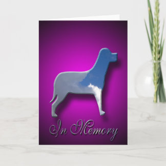 Sorry To Hear About Loss Of Your Dog Card