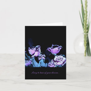 Sorry to hear of your divorce... card