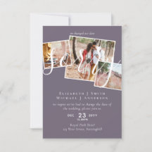 SORRY! Wedding Postponement Change of Date PHOTO