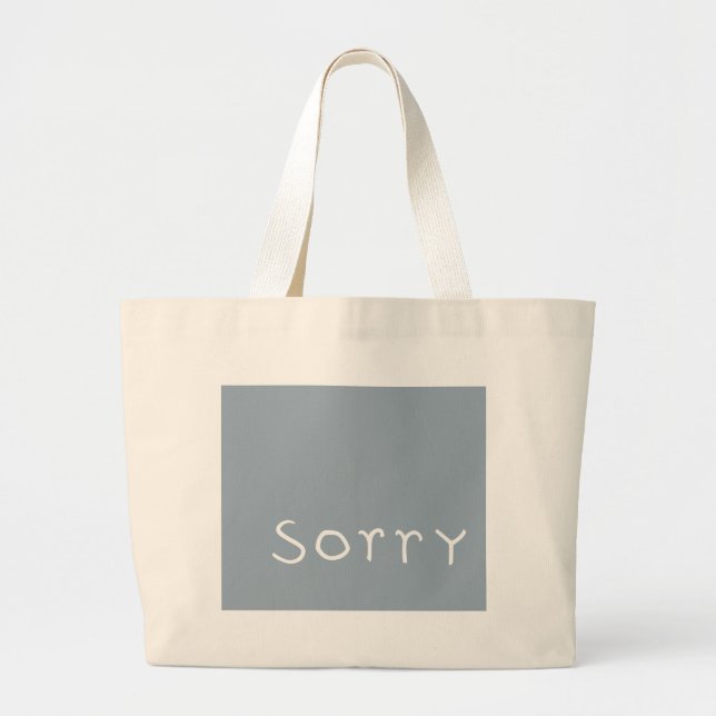 sorry white Bag (Front)