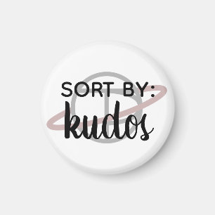 "Sort by: Kudos" small magnet