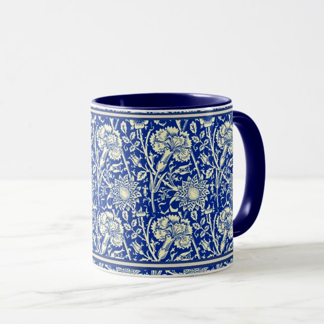 Sorta Blue Calico Mug (Front Right)