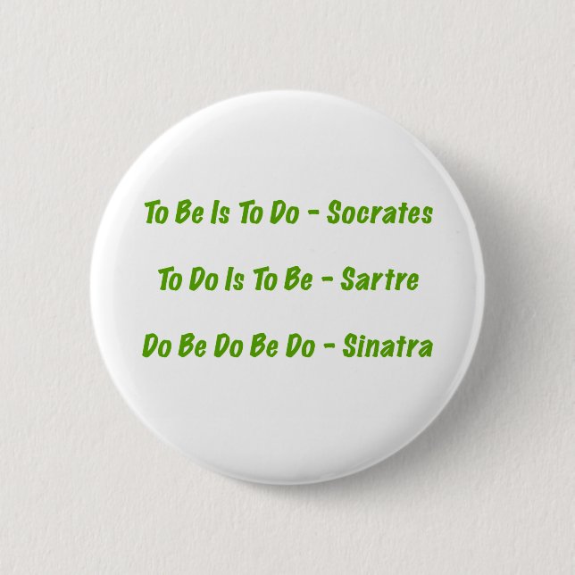 Sorta Great Quotes Button (Front)