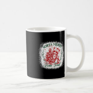 Sorta Merry Sorta Feral Funny Racoon Lovers Chris Coffee Mug