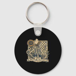 Sorta Ratchet Sorta Nightingale Skeleton Nurse Hal Key Ring