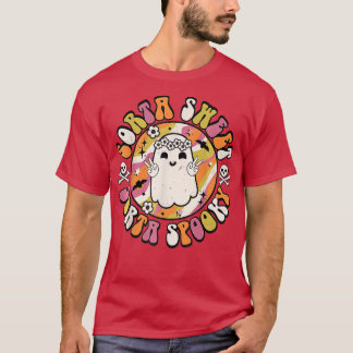 Sorta Sweet Sorta Spooky Cute Smiling Ghost Funny  T-Shirt