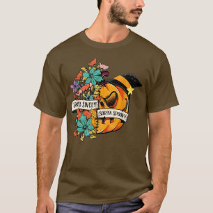 Sorta Sweet Sorta Spooky Pumpkin Scary Halloween F T-Shirt