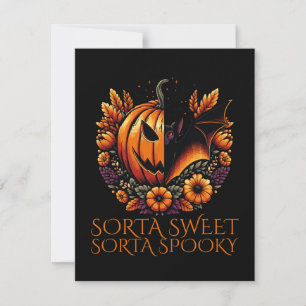 Sorta Sweet Sorta Spooky Thank You Card