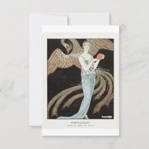 Sortilèges: Evening dress, de Beer George Barbier Save The Date