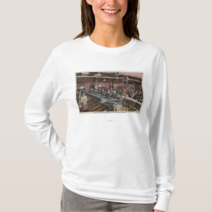 Sorting and Packing Factory & Workers (Interior) T-Shirt