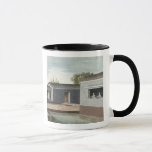 Sorting tea (w/c on paper) 2 mug