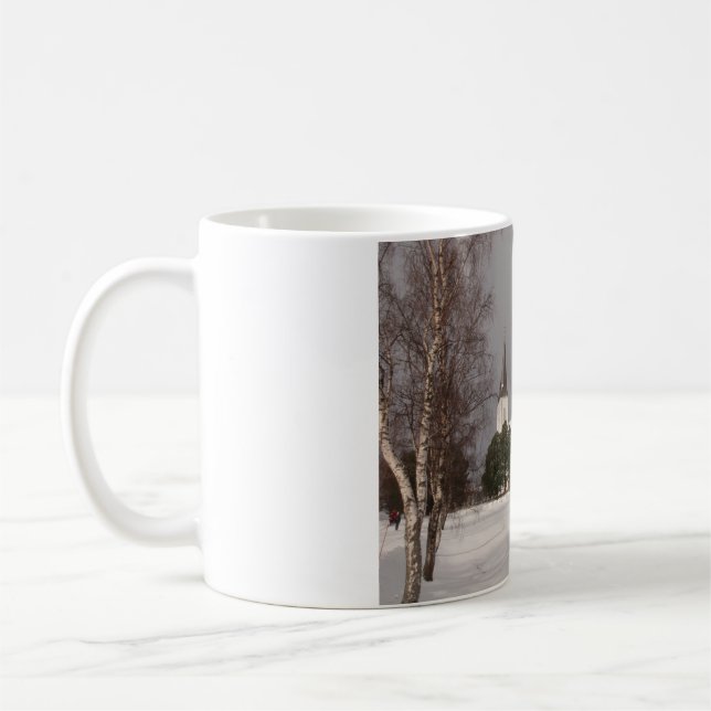 Sortland Kirke Coffee Mug (Left)