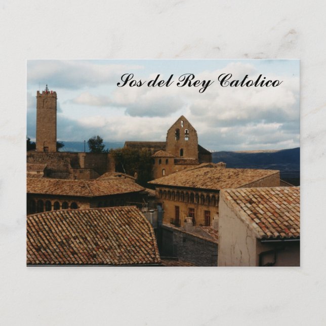 Sos del Rey Católico Postcard (Front)