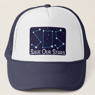SOS Save Our Stars Trucker Hat