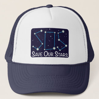 SOS Save Our Stars Trucker Hat