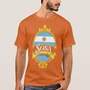 Sosa Family Argentina Flag T-Shirt
