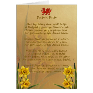 Sosban Fach Welsh Song
