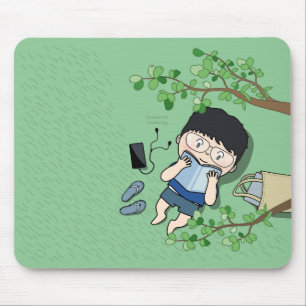 sosoHoney(34) Forest  Mouse Mat