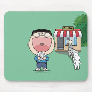 sosoHoney(49) Happiness Mouse Mat