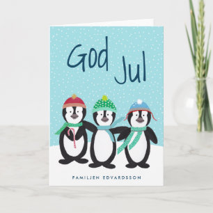 Söt Julkort Card