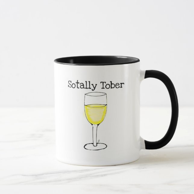 SOTALLY TOBER WINE GLASS FUNNY MUG (Right)