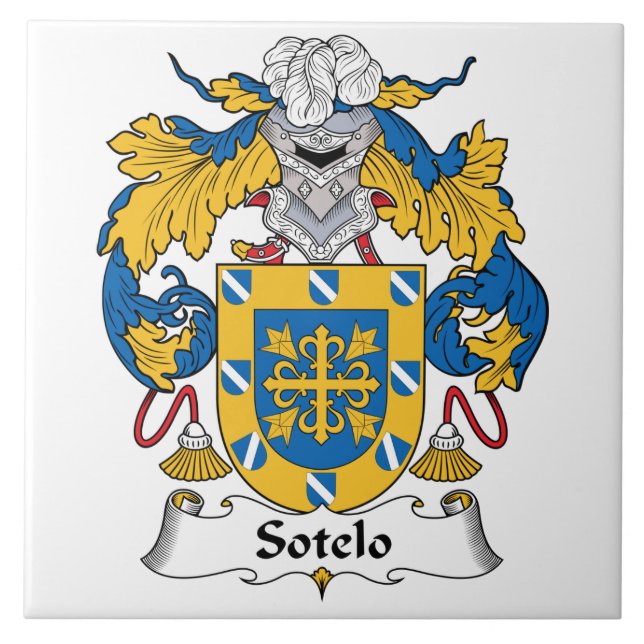 Sotelo Family Crest Tile (Front)