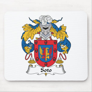 Soto Family Crest Mouse Mat